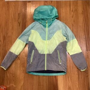 Unisex rain jacket/windbreaker